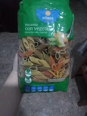Macarrón con vegetales Alteza 500 g, code 8480024776150