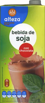 Bebida de soja con chocolate Alteza 1 l, code 8480024830425