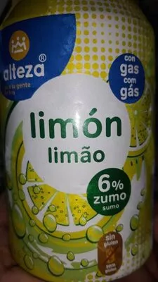 Limón linão con gas alteza Alteza , code 8480024834744