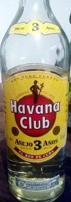 Ron añejo 3 años Havana Club 1l, code 8501110080255