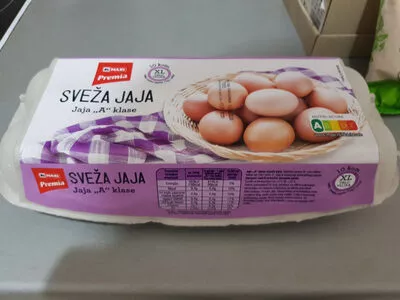 Fresh eggs - 'A' class Premia 730 gr, code 8600197405064