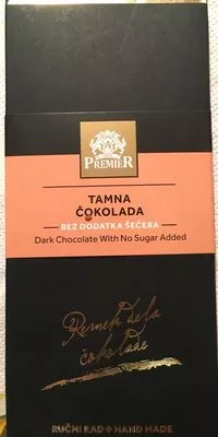 Tamna čokolada bez dodatog šećera Premier 100 g, code 8606100254378