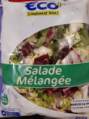 Salade Mélangée Eco+ Eco+ 250 g, code 86631778