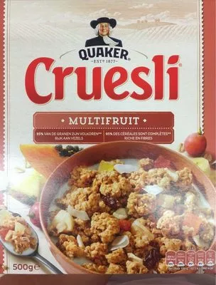 Cruesli Multifruit Quaker 500 g, code 8710398161659