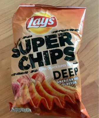Super chips deep american BBQ flavour Lay's , code 8710398518330