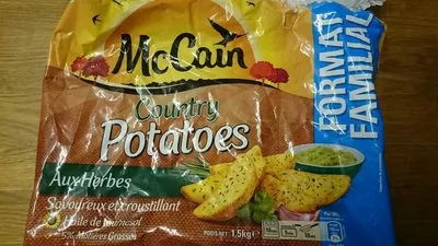 Country potatoes aux herbes MC CAIN 1,5 kg e, code 8710438058888