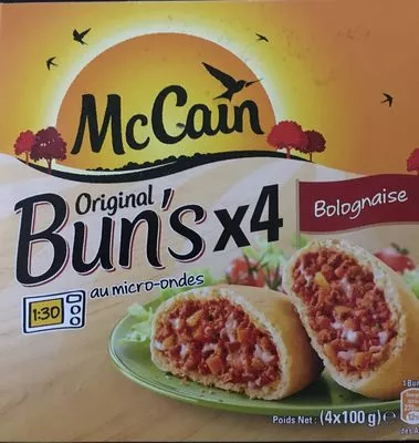 Original Bun's Bolognaise McCain 400 g e (4 * 100 g), code 8710438105674