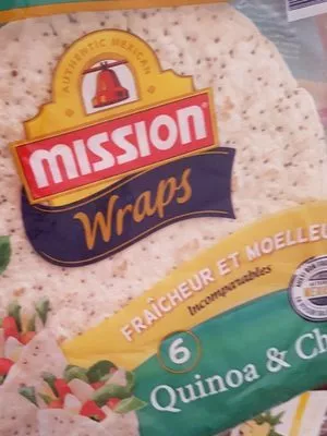 Wraps Quinoa et Chia Mission , code 8710637106045