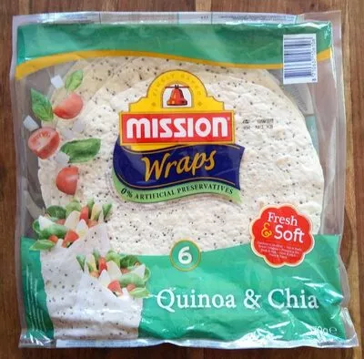 Wraps quinoa et chia  , code 8710637106106