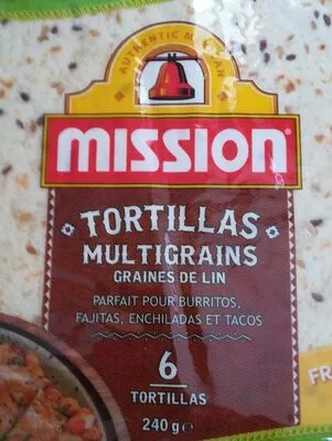 Tortillas multigrains Mission 240 g, code 8710637106564