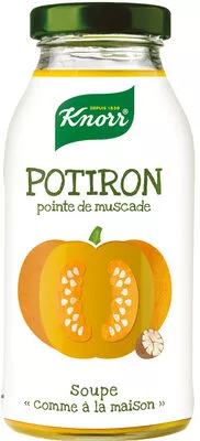 Knorr Comme à la Maison Soupe Liquide Potiron Pointe de Muscade Bouteille 45cl Knorr 450 ml, code 8711200350339
