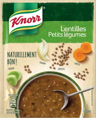 Knorr Soupe Lentilles Petits Légumes 69g 2 Portions Knorr 67 g, code 8711200364046