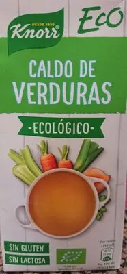 Eco caldo de verduras ecológico, sin gluten y sin lactosa envase 1 l Knorr 1 l, code 8711200405183