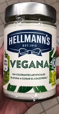 Hellman's Vegana sin huevo Hellmann's 280 ml, code 8711200408153