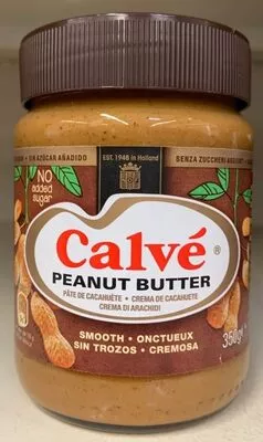 peanut butter Calvé 350, code 8711200425990