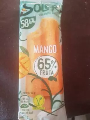 Helado mango Solero , code 8711327339415