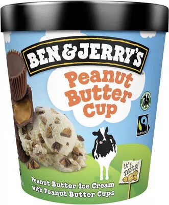 Ben & Jerry's Glace Pot Peanut Butter Unilever, Ben & Jerry's 465 ml (425 g), code 8711327374515