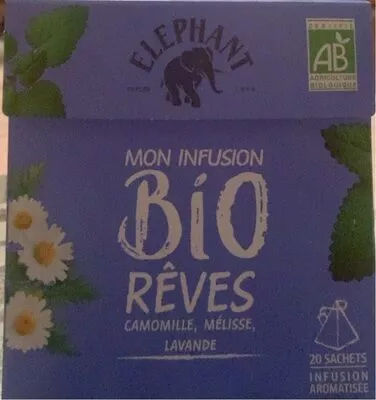 Mon Infusion Bio Rêves Elephant, Unilever 20 sachets, code 8711327456419