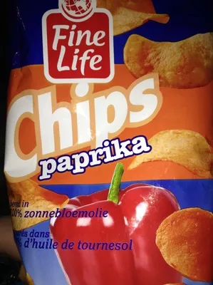 Chips Paprika Fine life 200g, code 8711576094073