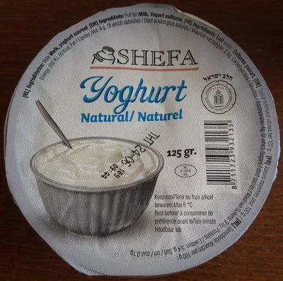 Shefa Natural Yoghurt Shefa 125 g, code 8711723932135