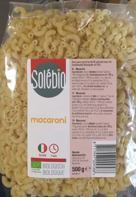 Macaroni Solébio 500 g, code 8711997009588
