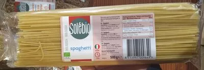 Spaghetti Solébio, Natudis 500 g, code 8711997009649