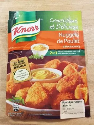 Nuggets de poulet - sauce curry Knorr , code 8712100421624
