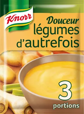 Knorr Soupe Douceur de Légumes d'Autrefois 89g 3 Portions Knorr, Unilever 89 g, code 8712100583452