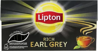 Lipton Thé Noir Rich Earl Grey 25 Sachets Lipton 40 g, code 8712100619922
