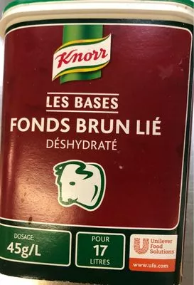 Fonds brun lie Knorr,  Unilever Food Solutions , code 8712100623851