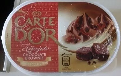Gelateria Chocolate Brownie Ice Cream Carte d'Or, Unilever 900 ml - 500 g, code 8712100694325