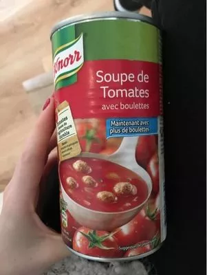 Soupe tomates avec boulettes Knorr 515ml, code 8712100716324