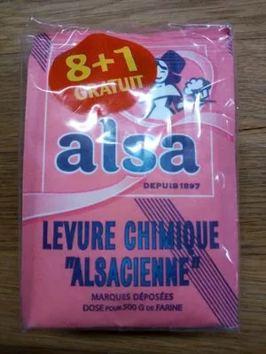 Levure chimique "Alsacienne" Alsa 9, code 8712100724695