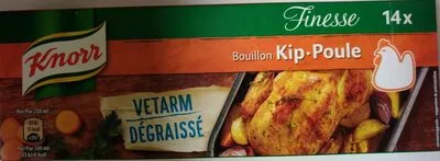 Finesse - Bouillon de poule dégraissé Knorr 154 g (14 blocs de 11 g), code 8712100744624