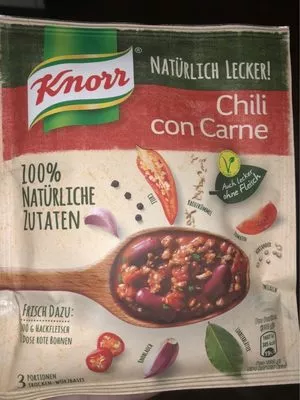 Chili con Carne Knorr Packung, code 8712100795589
