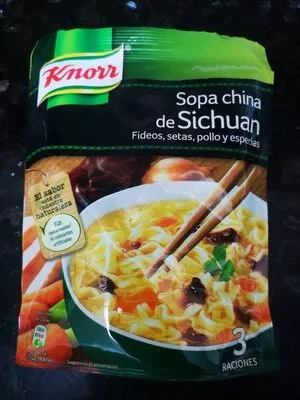 Sopa china de Sichuan sobre 69 g Knorr , code 8712100831256