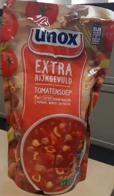 Extra rijkgevulde tomaten soep Unox , code 8712423010376