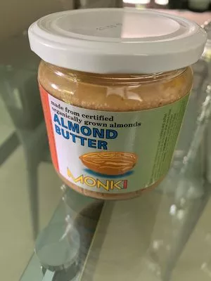Almond butter MONKI 330, code 8712439035103