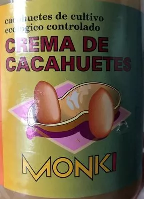 Crema de cacahuete Monki 650 g, code 8712439035707