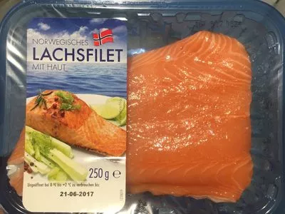 Norwegisches Lachsfilet mit Haut Profish Food 250 g, code 8712565111955