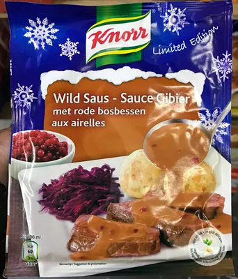 Sauce Gibier aux airelles Knorr 31 g, code 8712566056514