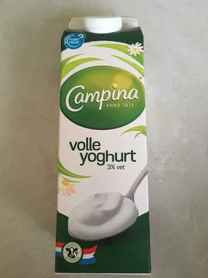 Campina Volle Yoghurt 3% Vet Campina 1l, code 8712800001201