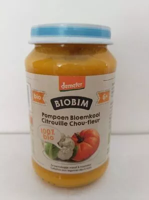 Biobim Citrouille Chou-fleur 6mois+ Biobim , code 8713445091275