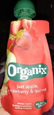 Just apple, strawberry & quinoa organix , code 8713500011880