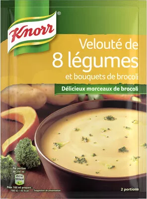Knorr Soupe Velouté de 8 Légumes Brocoli 69g 2 Portions knorr 53 g, code 8714100271780