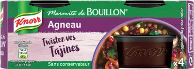 Knorr Marmite de Bouillon Agneau 4 Capsules 112g Knorr, Unilever 112 g, code 8714100278475