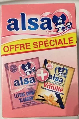 Alsa Assortiment levure chimique alsacienne Unilever , code 8714100400722