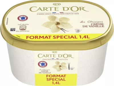 Glace Crèmes de Vanille de Madagascar Carte D'or 700 g, code 8714100535967