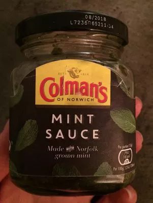 Mint Sauce Colman’s 165 g, code 8714100536186