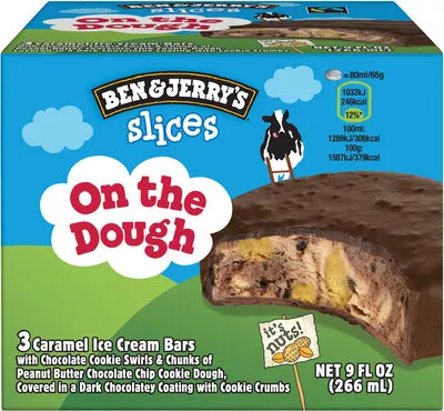 Ben & Jerry's Glace Wich Sandwich On The Dough 267ml Ben & Jerry's, Unilever 237 g, code 8714100661192